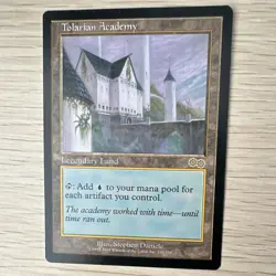 Wizards of the Coast Tolarian Academy Urza's Saga #330 Rare Legendary Land Eng - Image 1