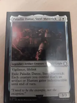 Paladin Danse, Steel Maverick 20 Universes Beyond: Fallout Magic: NM - Image 1
