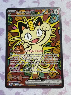 Pokemon Perfect Order - Meowth Ex 121/088 SIR - Image 1