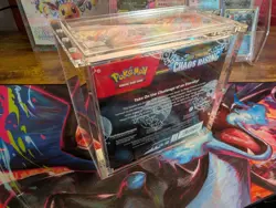Pokemon Chaos Rising Booster Box Sealed 36 Packs w/ Premium Acrylic Case - Image 3