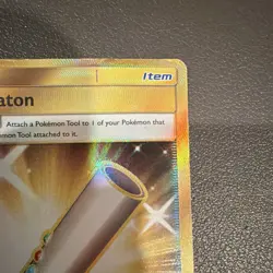 Pokemon Wishful Baton Secret Rare 121/111 SM Crimson Invasion Holo 2017 English - Image 3
