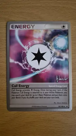 Pokemon TCG Majestic Dawn World Championship 2008 Call Energy - Image 1