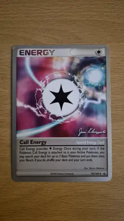 Pokemon TCG Majestic Dawn World Championship 2008 Call Energy - Image 3