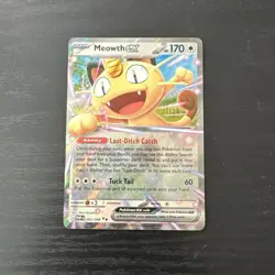 Meowth Ex 062/088 Double Rare Perfect Order Pokemon TCG NM - Image 1