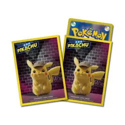 Detective Pikachu 64 Sleeves Japanese Pokemon Center Exclusive Sealed US Seller - Image 2