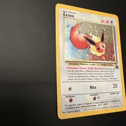 Eevee #11 Promo Black Star Vintage Pokemon Card WOTC Lo - Image 2