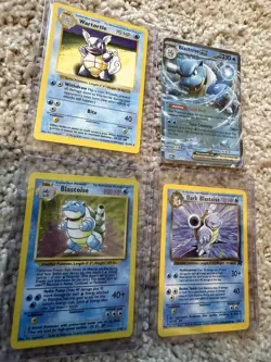 🔥 Pokemon TCG Blastoise Lot Base Set Team Rocket EX Wartortle READ DESCRIPTION - Image 1