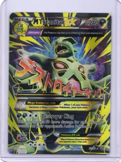 Pokemon Card - Mega Tyranitar EX - 92/98 - Ancient Origins - 2015 - Image 1