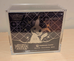 POKEMON CENTER Paldean Fates PC ETB Elite Trainer Box SEALED + Acrylic Case - Image 2
