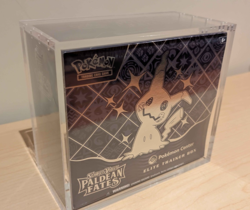 POKEMON CENTER Paldean Fates PC ETB Elite Trainer Box SEALED + Acrylic Case - Image 3