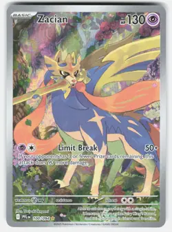 Zacian (100/094) Phantasmal Flames - Pokemon TCG NM Illustration Rare - Image 1
