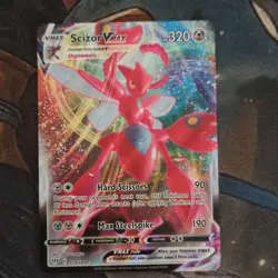 Pokemon Scizor VMAX Full Art Ultra Rare Holo 119/189 Darkness Ablaze 2020 EN - Image 1