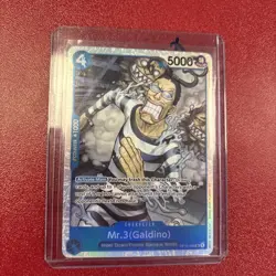 Mr. 3 (Galdino) OP16-056 Character Foil English 4C 5000 - Image 1