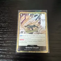 One Piece TCG Ground Death OP14-096 The Azure Sea's Seven Foil Rare - Image 1