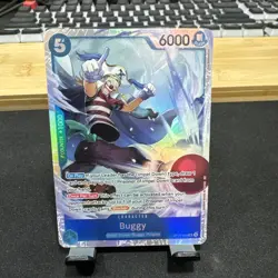 Buggy (048) OP16-048 Super Rare The Time of Battle One Piece Foil Near Mint - Image 1