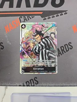 Bandai One Piece CCG Kin'emon OP16-082 SR Alternate Art Foil OP-16 - Image 1