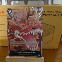 One Piece OP16-085 Kouzuki Momonosuke Alt R Alternate Art The Time of Battle TCG - Image 1