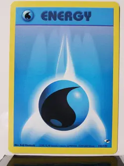 Water Energy 132/132 - VLP - Gym Heroes 2000 Pokemon Card - $2 Flat Shipping - Image 1