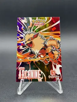 Arcanine Rainbow Foil Pokemon Card Database Attacks Kanto - Image 2