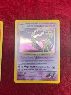 THREE 2000 Pokemon Gym Challenge Holographic Unlimited Cards Including Arcanine - Image 3