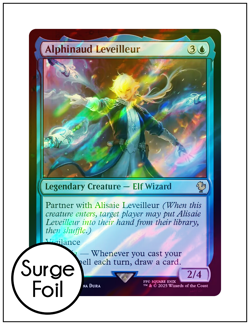 1x Alphinaud Leveilleur, Surge Foil, Final Fantasy, Magic MTG NM - Image 1