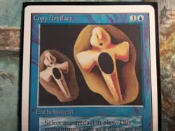 Copy Artifact Unlimited Edition (PANGOLIN MTG) Front: MINT! Back: MP. SEE PICS! - Image 3