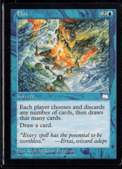 Flux 1997 Common Vintage Weatherlight Magic The Gathering Near Mint - Image 1