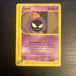 Gastly 109/165 Common Expedition Pokemon Card - LP - Image 1