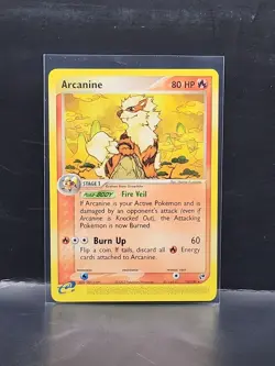 Arcanine - 15/100 - Pokemon Ex Sandstorm Non-Holo Card NM TCG E-READER VINTAGE - Image 1