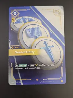Riftbound Seal of Unity 245/298 Gear OGN Kudos Productions Regular Card - Image 1