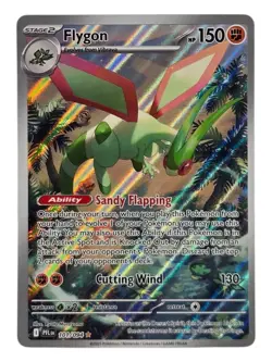 Flygon 101/094 Phantasmal Flames Illustration Rare IR Pokemon Card NM - Image 1