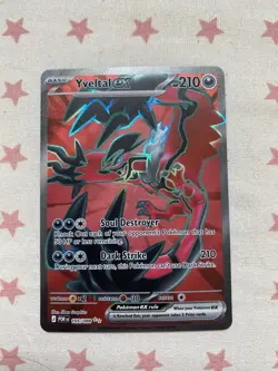 Yveltal ex 105/088 Perfect Order Holo Pokemon TCG Card - Image 1