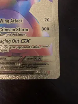 Charizard GX RAINBOW Gold Foil Pokemon Card 150/147 2020 Nintendo - Image 4