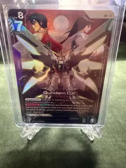 Gundam DX GD04-049 LR+ Alternate Art Gundam Card Game Phantom Aria NM/Mint - Image 1