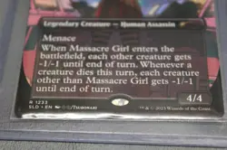 Massacre Girl (Anime Borderless) Secret lair lightly played - Image 3