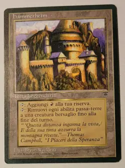 Legends Italian MTG Hammerheim Magic - Image 1