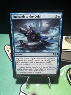 Succumb to the Cold 72 Uncommon Wilds of Eldraine Magic: The Gathering LP - Image 1