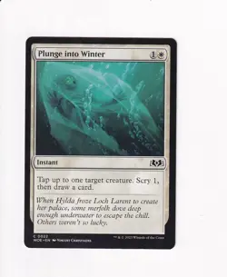 2023 MTG MAGIC THE GATHERING WILDS OF ELDRAINE PLUNGE INTO WINTER - Image 1