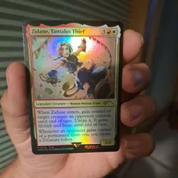 PROMO Zidane, Tantalus Thief 5, Final Fantasy, FIN MTG TCG - Image 2