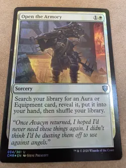 Open the Armory - Foil - Commander Legends - Mtg - Image 1