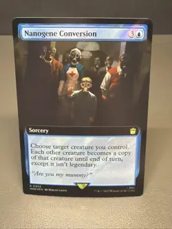 MTG Doctor Who Nanogene Conversion Extended Art Surge Foil 955 - Image 1