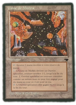 Mishra's Factory French Renaissance NM-LP MTG Magic - Image 1