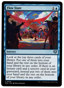 Flow State #0049 (SOS) Secrets of Strixhaven Uncommon MTG - Image 1