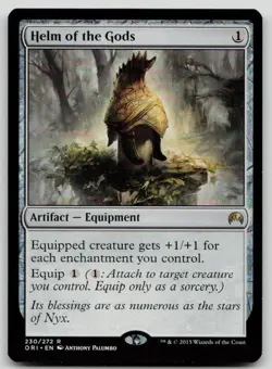 Helm of the Gods R Magic Origins 230 NM - Image 1