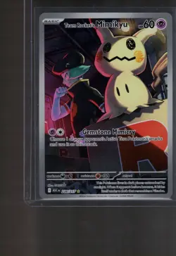Pokemon Team Rockets Mimikyu 238/217 Ascended Heros Illustrated Rare - Image 1