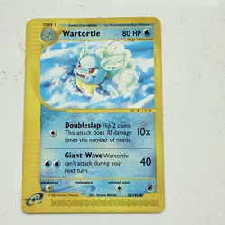 2002 Pokemon Expedition Wartortle 92/165 - Image 1