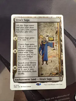MTG Magic Mystery Booster 2 (White Border) X1 Urza's Saga (NM/M) - Image 1
