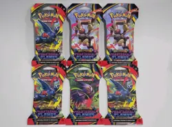 Mega Evolution Phantasmal Flames Sleeved Booster Packs X6 Pokemon TCG - Image 1