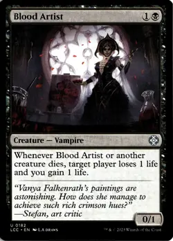 NM - Blood Artist U Commander: The Lost Caverns of Ixalan 182 - Image 1