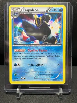Empoleon 38/162 Holo Rare Pokemon 2015 XY Breakthrough - LP - Image 1